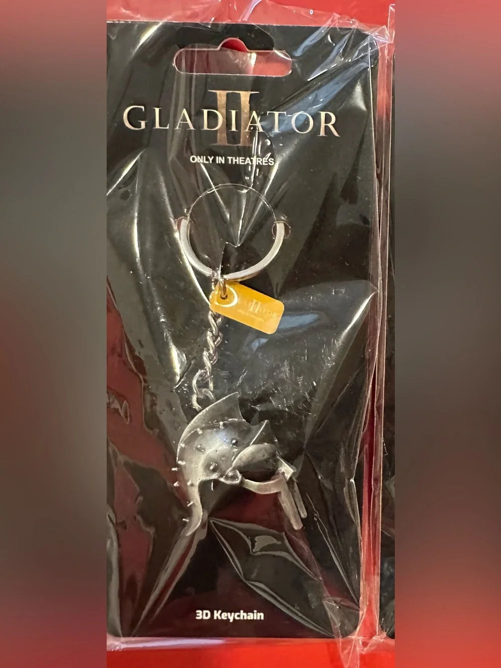 Gladiator II 3D Helmet Keychain